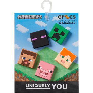 Ozdoba na obuv Crocs Minecraft 5 Pack 10011273 mix