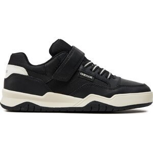 Sneakersy Geox J Perth Boy J367RE 0FEFU C0127 D Black/White