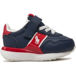 Sneakersy Polo Ralph Lauren RL00295410 T Navy Tumbled/Red W/ White Pp