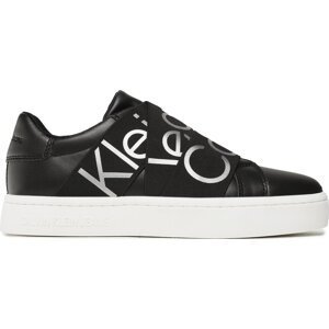 Sneakersy Calvin Klein Jeans Classic Cupsole Elastic Wn YW0YW00911 Black/Reflective BEH