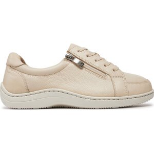 Sneakersy Caprice 9-23756-42 Eggshell Nappa 118