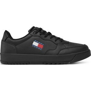 Sneakersy Tommy Jeans Retro Ess EM0EM01397 Black BDS