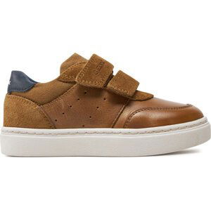 Sneakersy Geox B Nashik Boy B455NC 0CL22 C5GF4 S Caramel/Navy