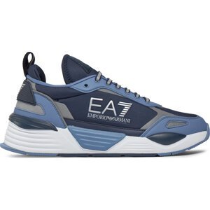 Sneakersy EA7 Emporio Armani X8X159 XK364 S988 Blkiris/C.Blue/Silve