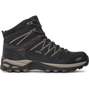 Trekingová obuv CMP Rigel Mid Trekking Shoes Wp 3Q12947 Černá