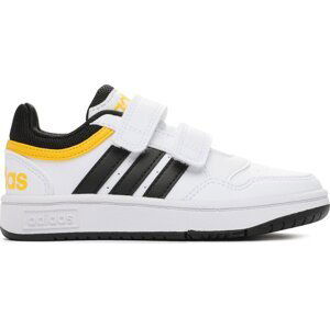 Boty adidas Hoops Lifestyle IF5316 White/Black/Yellow
