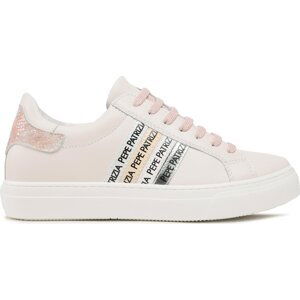 Sneakersy Patrizia Pepe PJ204.02 S Vitello Offwhite/Pit.Cipria