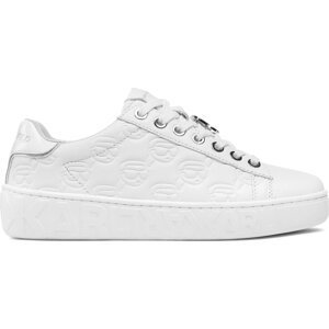 Sneakersy KARL LAGERFELD KL61023F White Lthr