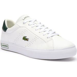 Sneakersy Lacoste Powercourt 2.0 747SMA0110 Wht/Dk Grn 1R5