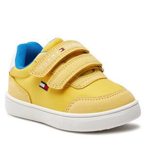 Sneakersy Tommy Hilfiger Low Cut Velcro Sneaker T1B9-33332-1694 Yellow 200