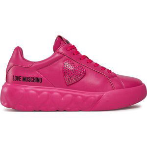 Sneakersy LOVE MOSCHINO JA15014G1IIA0604 Fuxia