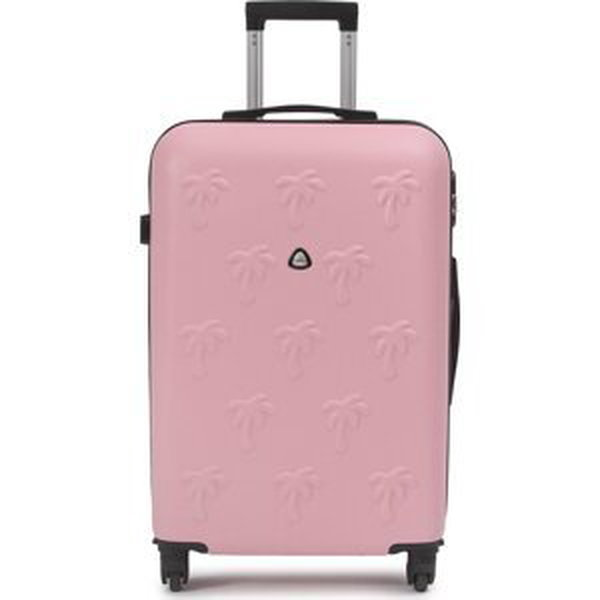 Velký kufr Semi Line T5564-4 Růžová