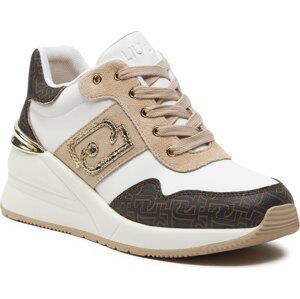 Sneakersy Liu Jo Alyssa 16 BA4095 PX481 White/Brown S3101