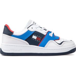 Sneakersy Tommy Jeans Archive Basket EM0EM01016 White YBR