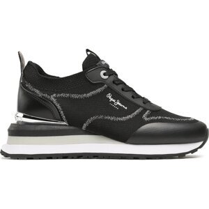 Sneakersy Pepe Jeans PLS31509 Black 999