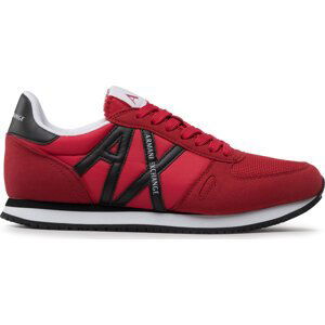 Sneakersy Armani Exchange XUX017 XCC68 K667 Red/Black