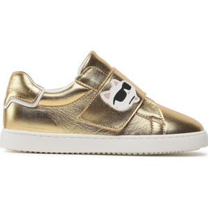 Sneakersy Karl Lagerfeld Kids Z09005/576 S Zlatá