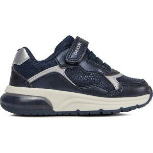 Sneakersy Geox J Spaceclub Girl J368VE 0AJAU C0673 M Navy/Silver