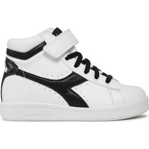 Sneakersy Diadora Game P High Girl PS 101.176726-C1880 White / White / Black
