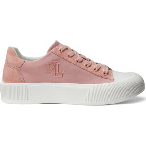 Sneakersy Lauren Ralph Lauren 802912343003 Rose Tan