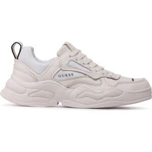 Sneakersy Guess Bassano FM5BSN LEA12 IVORY