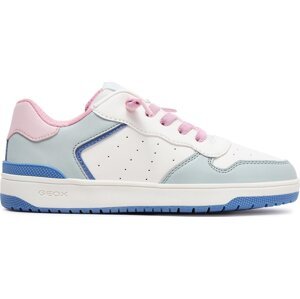 Sneakersy Geox J Washiba Girl J36HXD 054FU C0130 D White/Ice