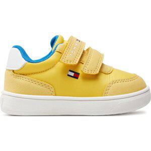 Sneakersy Tommy Hilfiger Low Cut Velcro Sneaker T1B9-33332-1694 Yellow 200