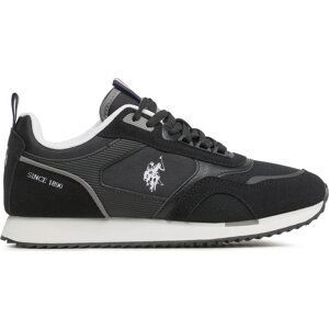 Sneakersy U.S. Polo Assn. Ethan ETHAN001 BLK-GRY01