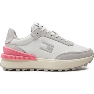Sneakersy Tommy Jeans Tjw Tech Runner Ess EN0EN02511 Ecru / Light Cast / Pink YBL