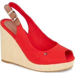 Espadrilky Tommy Hilfiger FW0FW04789 Fierce Red XND