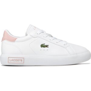 Sneakersy Lacoste Powercourt 0721 1 Suc 7-41SUC00141Y9 Wht/Lt Pnk