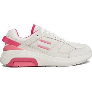 Sneakersy Tommy Jeans Tjw Runner Combined EN0EN02512 Ivory / Pink Alert 0K9