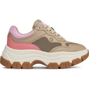 Sneakersy Guess Brecky FLPBRE ELE12 NUDE