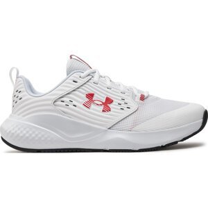 Boty Under Armour Ua Charged Commit Tr 4 3026017-103 White/Distant Gray/Red