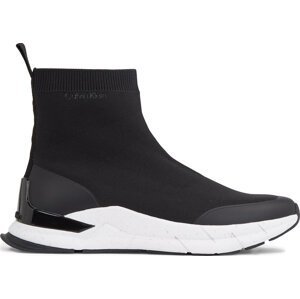 Sneakersy Calvin Klein Sockboot Runner HM0HM01241 Black/Bright White BEH