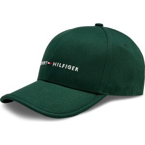 Kšiltovka Tommy Hilfiger Th Skyline Cotton 6 Panel Cap AM0AM12304 Hunter Green LGJ