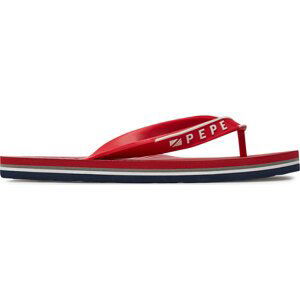 Žabky Pepe Jeans Pool PMS70117 Red 255