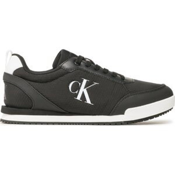 Sneakersy Calvin Klein Jeans Low Profile Oversized mesh YM0YM00623 Black BDS