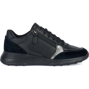 Sneakersy Geox D Alleniee D36LPB 05422 C9999 Black