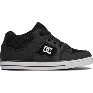 Sneakersy DC Pure Mid ADBS300377 Black/White BKW