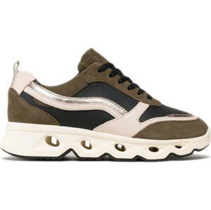 Sneakersy Tamaris 1-23727-39 Blk/Olive Comb 079