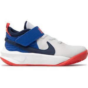 Boty Nike Team Hustle D 10 (PS) CW6736 103 Summit White/Midnight Navy