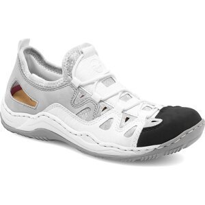 Sneakersy Rieker L0539-80 White