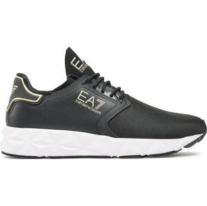 Sneakersy EA7 Emporio Armani X8X123 XK300 R347 Black/Gold/White