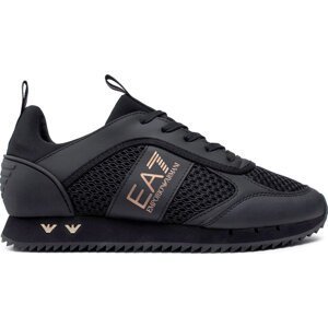 Sneakersy EA7 Emporio Armani X8X027 XK050 M701 Triple Black/Gold