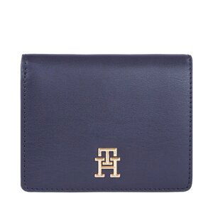 Malá dámská peněženka Tommy Hilfiger Th Spring Chic Med Bifold Wallet AW0AW16011 Space Blue DW6