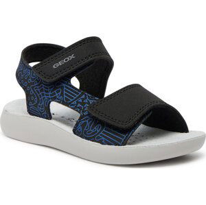 Sandály Geox B Sandal Lightfloppy B455SC 000CE C0245 Black/Royal