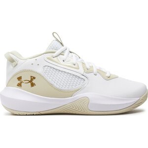 Boty Under Armour Ua Lockdown 6 3025616-103 White/Silt/Metallic Gold