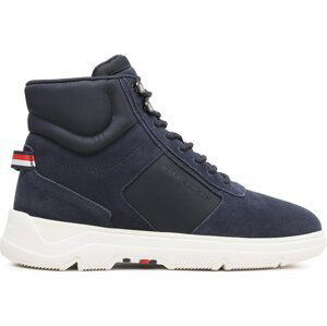 Sneakersy Tommy Hilfiger Core Mix Suede Hybrid Boot FM0FM04596 Space Blue DW6