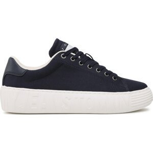 Sneakersy Tommy Jeans Canvas Outsole EM0EM01160 Twilight PQE